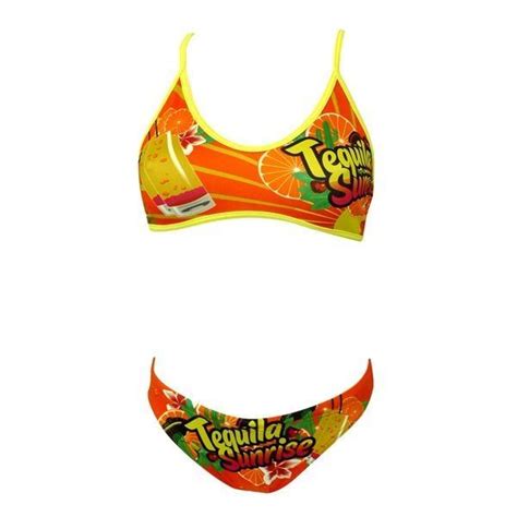 Turbo Bikini Tequilla Sunrise Thin Strap Junior Kuantokusta