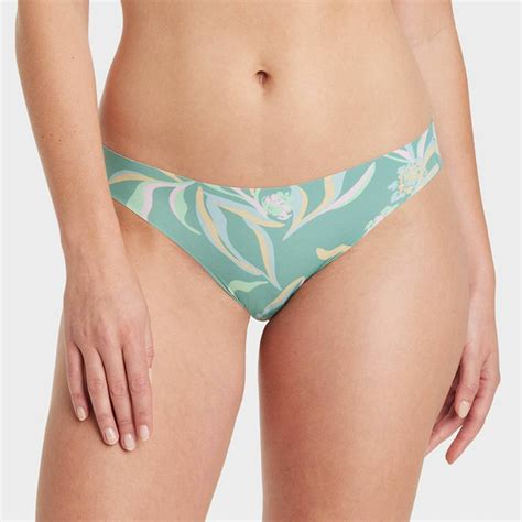 Auden Women S Laser Cut Cheeky Bikini Underwear Medium Blue Each Delivery Or Pickup Near