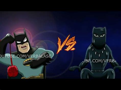 Black Panther Vs Batman Cartoon Beatbox Solos Ep 6 YouTube