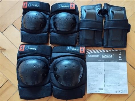 Комплект протектори за колене, лакти и китки | Спортна екипировка ...