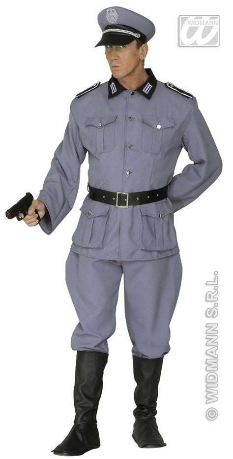 German Soldier Adult Army Uniform Fancy Dress Costume | eBay