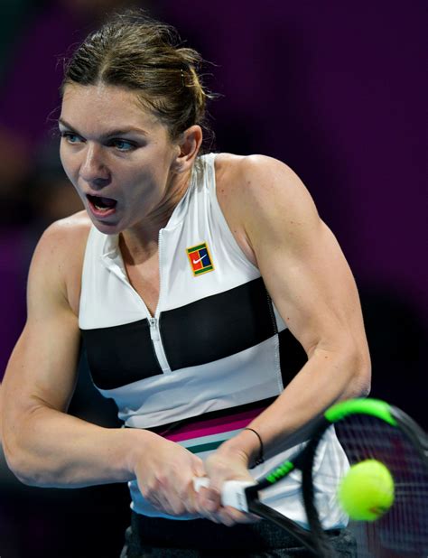 Simona Halep Final At The 2019 Wta Qatar Open In Doha 02162019