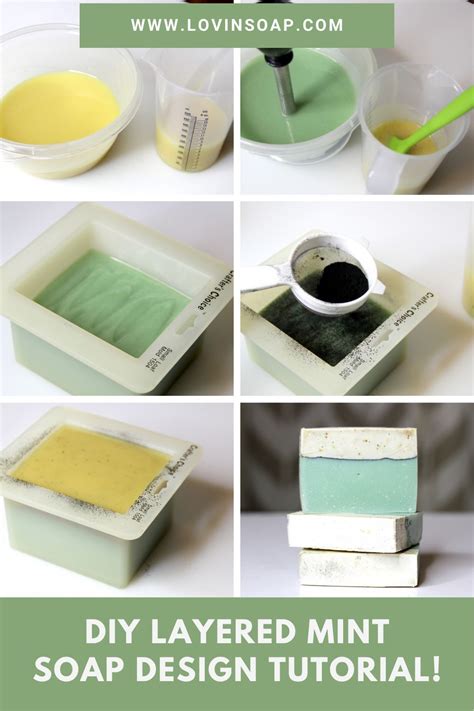 Layered Mint Cold Process Soap Cold Process Soap Cold Process Soap