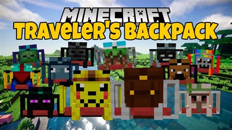 Traveler S Backpack Mods I Mochilas En Minecraft I Mod Para Minecraft