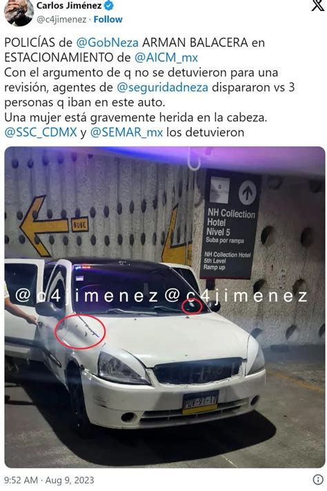 Balacera En El Estacionamiento Del Aicm Deja Dos Heridos Esto Es Todo