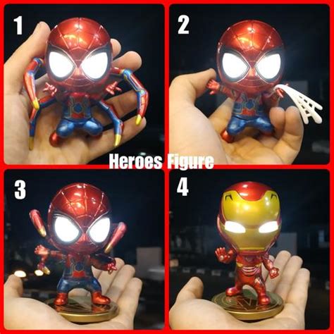 Jual Cosbaby Hot Toys Iron Man Spiderman Iron Spider Ironman Action Figure Kota Magelang