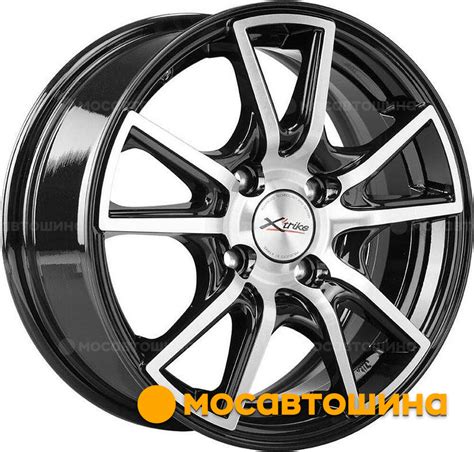 Купить X'trike X-104 6x14/5x100 ET 38 Dia 67.1 BK/FP