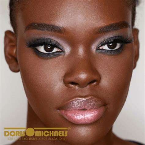 Black girl smokey eyes - Doris Michaels Cosmetics