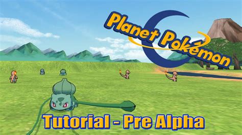 3d Pokemon Mmorpg Planet Pokemon Battling Controls And Tips Youtube