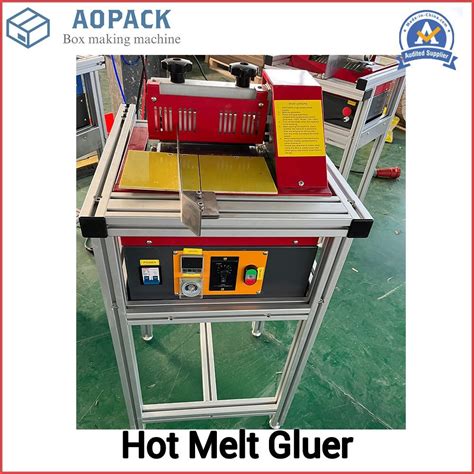 Aopack Cheap Price Easy Operate Glue Coating Machine Hot Melt Glue