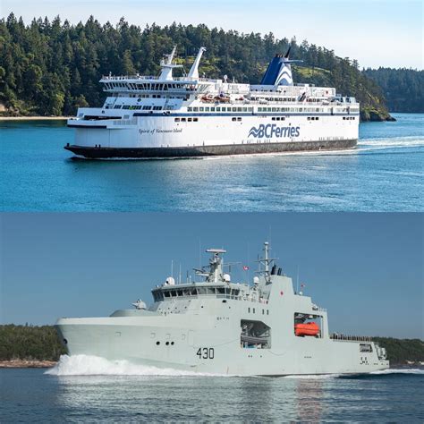 Fun fact of the day, your 30 year old BC Ferries Spirit class is faster