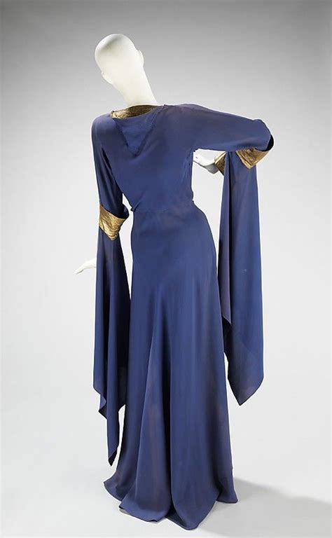 Evening Dress House Of Lanvin French Founded 1889 Designer Jeanne Lanvin French 1867 1946