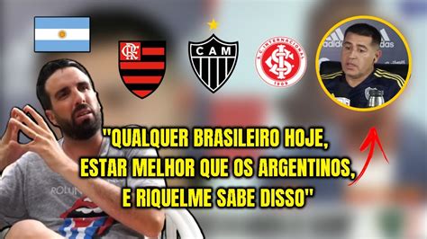 JORNALISTA ARGENTINO DIZ QUE HOJE É IMPOSSÍVEL COMPETIR OS CLUBES