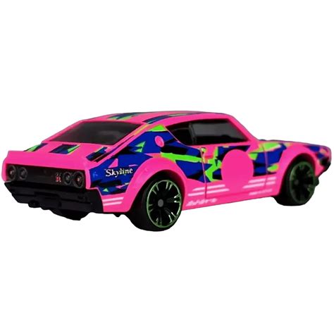 Đồ Chơi Mô Hình Siêu Xe Hot Wheels Neon Speeders HRW HLH Nissan