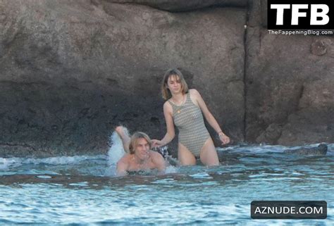 Maya Hawke Sexy Seen Topless Showing Off Her Hot Tits At The Beach In St Barts Aznude