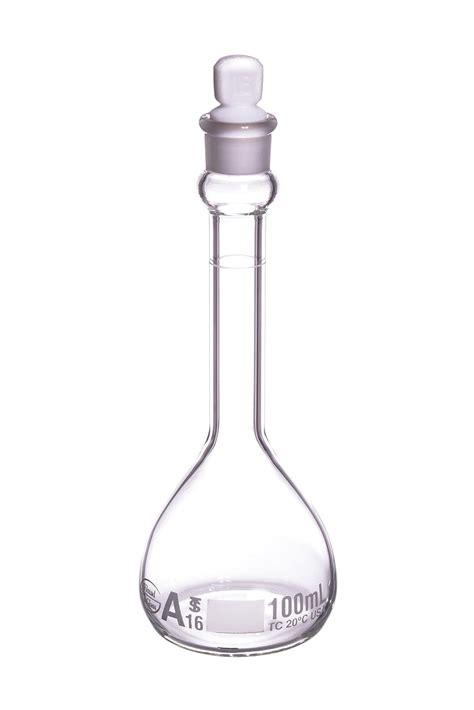 500ml Astm Volumetric Flask With Glass Stopper Class B Premium Eisco Labs Borosilicate Glass