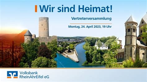Vertreterversammlung Der Volksbank Rheinahreifel Eg