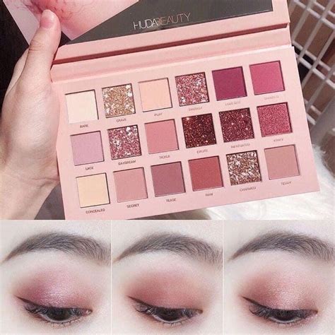 แท ฉลากไทย HUDA BEAUTY The New Nude Eyeshadow Palette sassymill