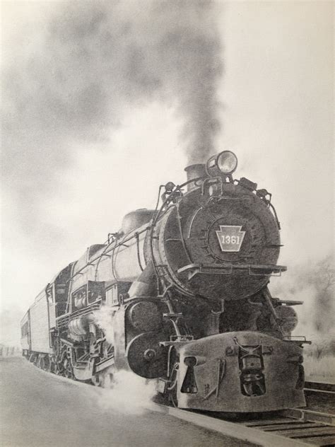 Train Pencil Drawing At Getdrawings Free Download