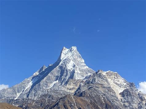 Mardi Himal Base Camp Is Located At Height Of 4500 Meter