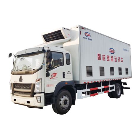 Small Manten Nude Packing For Tons Refrigerated Truck With Epa Refrigerated Truck And