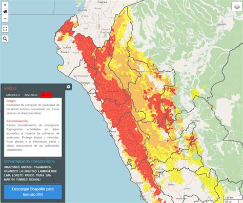 Senamhi On Twitter Quebradas Costa Norte Y Sierra Centro Y Sur