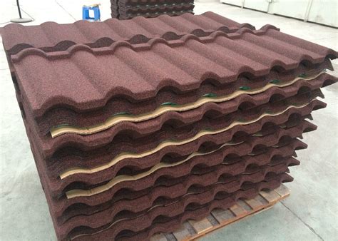 Stone Coated Roof Tile Building Material Roofing Tile Metal Shingles Building Material And