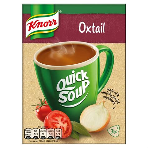 Knorr Quick Soup Oxtail 42g Centra
