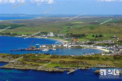 United Kingdom Scotland Inner Hebrides Islay Island Port Ellen