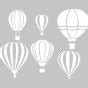 Harriet Bee Westphalia Hot Air Balloon Wall Decal Set Of Reviews Wayfair