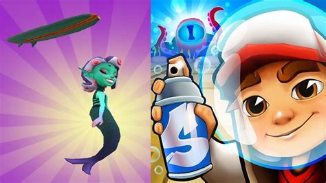 Subway Surfers Underwater New Update New Character Koral Tenta