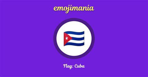 🇨🇺 Flag: Cuba emoji Copy & Paste - Emojimania