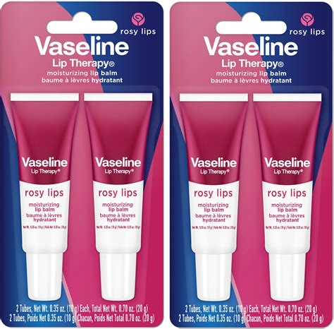 Amazon.com : Vaseline Lip Therapy Rosy Lips Moisturizing Lip Balm