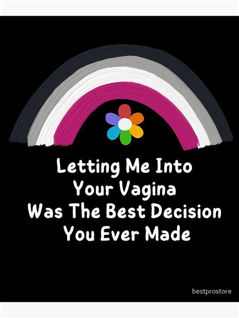 Póster Dejarme entrar en tu vagina fue la mejor decisión que tomaste Regalo del Día de la Madre
