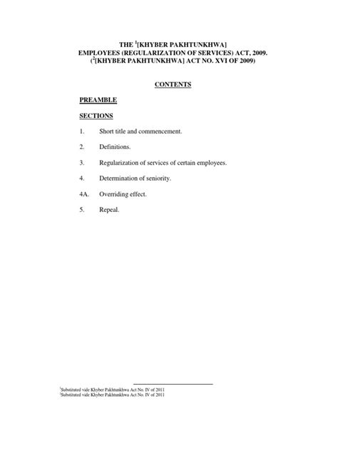 khyber pakhtunkhwa employees regularization  services act