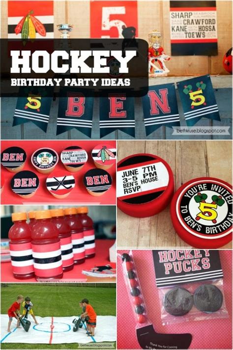 Hockey Birthday Party Loot Bag Ideas At Jessica Pagan Blog