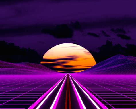 1280x1024 Retro Outrun Road 4k 1280x1024 Resolution Hd 4k Wallpapers