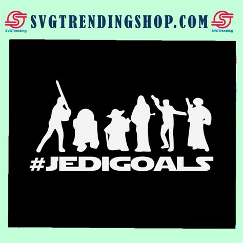 Star Wars Squad Goals Star Wars Svg Star Wars Gift Jedi Svg Yoda