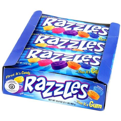 Razzles Original Chewy Candy | The Wholesale Candy Shop