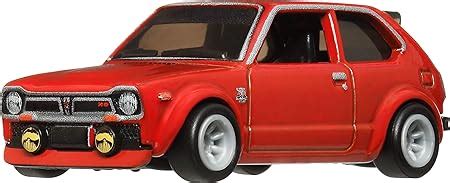 Amazon ホットウィール Hot Wheels カーカルチャー ジャパンヒストリックス4 73 ホンダ シビック カスタム 乗り物おもちゃ ミニカー 3歳から レッド HRV85