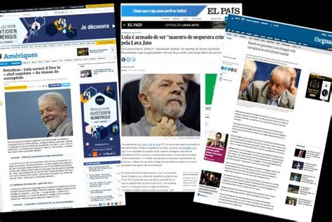 Denúncia contra ex presidente Lula é destaque na imprensa internacional