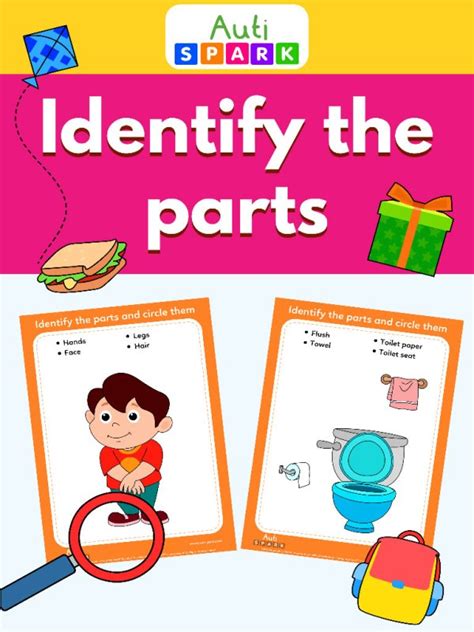 identify  objects activity workbook autispark