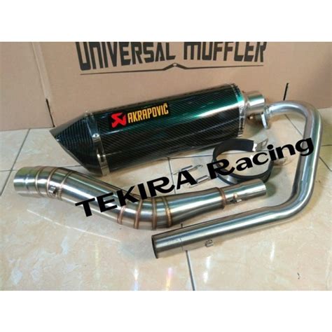 Jual Terbaru Knalpot Akrapovic Layang Evo Carbon All New R Vva V