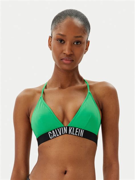 Calvin Klein Swimwear G Ra Od Bikini Kw Kw Zielony Modivo Pl