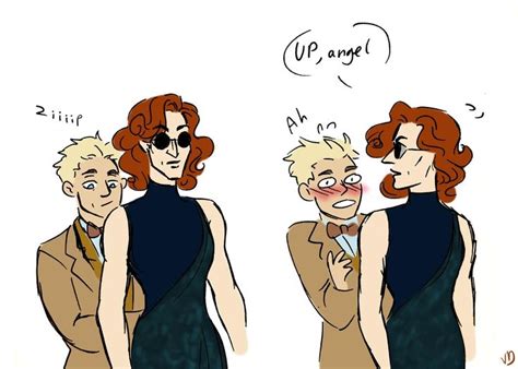 Pin By Derek Hale On Angel E Demon In 2024 Good Omens Book Cute Gay