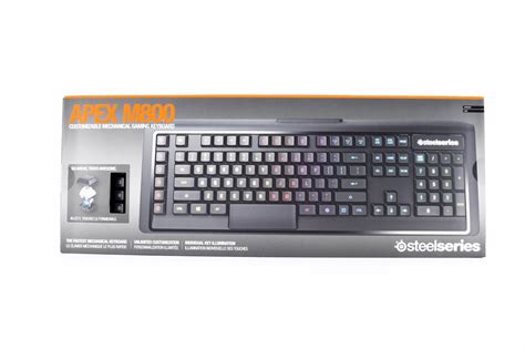 SteelSeries Apex M800 Customizable Mechanical Gaming Keyboard Review