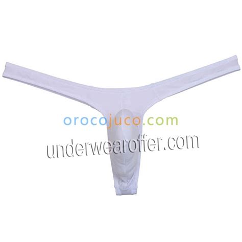 New Slim Cut Men G String Underwear Male Bikini Thong Pants Sexy Men Ice Silk Booty Tangas Mu