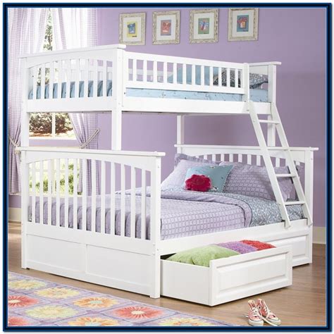 Twin Over Full Bunk Bed Wooden - Bedroom : Home Decorating Ideas # ...