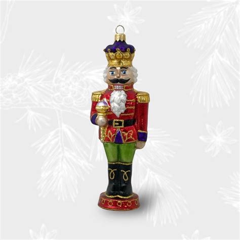 Nutcracker Glass Ornaments Etsy