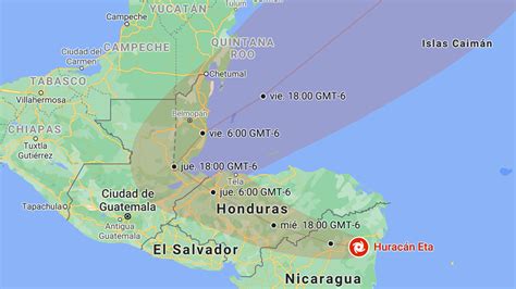 Eta Avanza Como Tormenta Tropical Por Nicaragua Y Sigue Causando